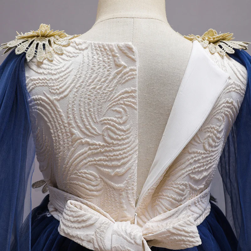 Кружевное пышное платье принцессы праздничное вечернее для танцев свадьбы дня