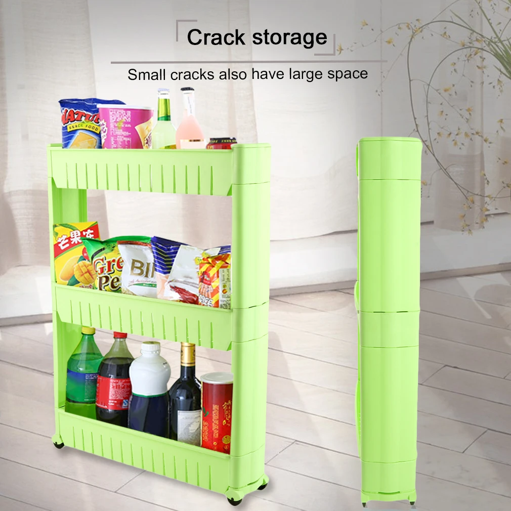 Многофункциональная полка для хранения передвижная стойка экономии места