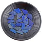 2-50 шт. Lapis полукругромб Геометрическая Шарм камень, подвеска, бисер для сережек и ожерелья ювелирных изделий (Цвет окрашенная)