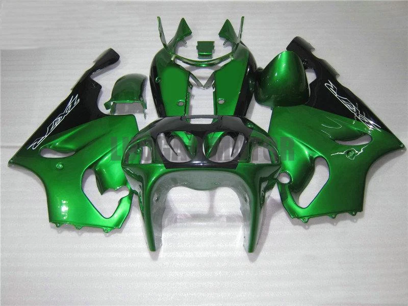 

ABS обтекатели комплект для Kawasaki Ninja ZX7R 96 97 98-03 ZX-7R кузов 1996 1997 1998 1999-2000-2001-2002-2003 зеленый обтекатель