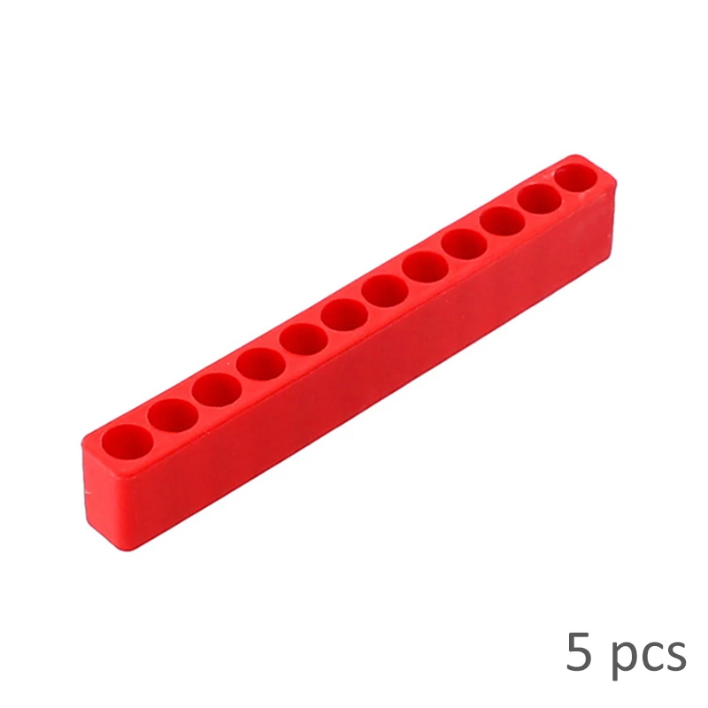 5 шт. чехол отвертка для хранения двухслойные ящик инструментов головок винта