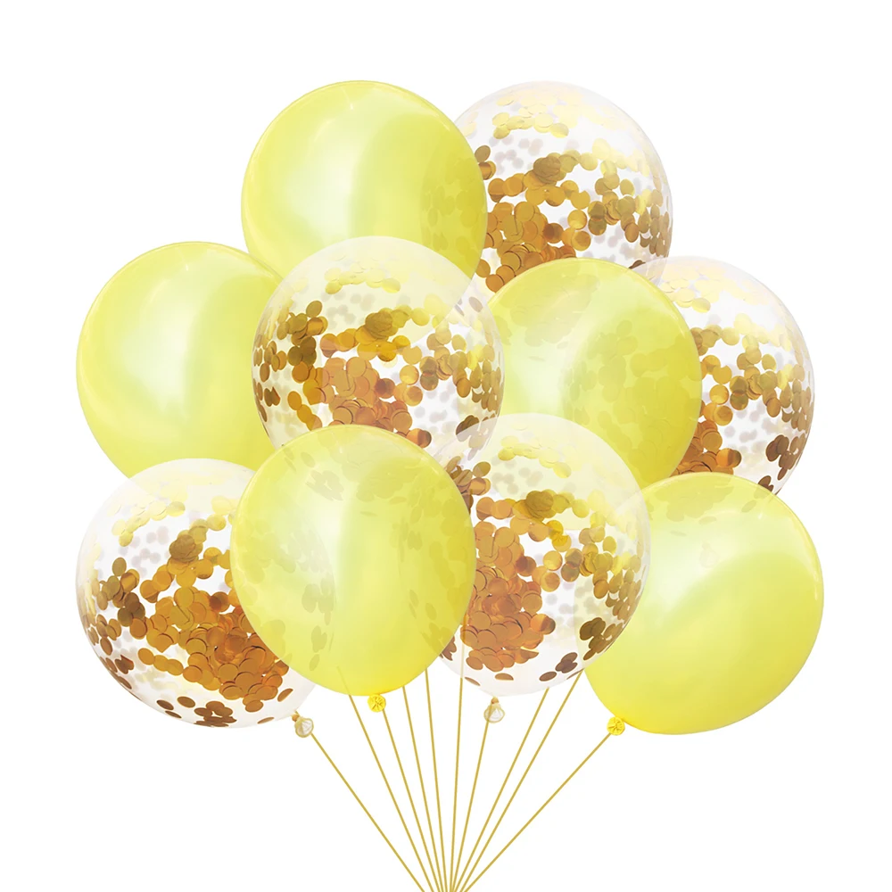 10 шт./лот 12 дюймов прозрачный латекс розовое золото Розовый Фиолетовый воздушные