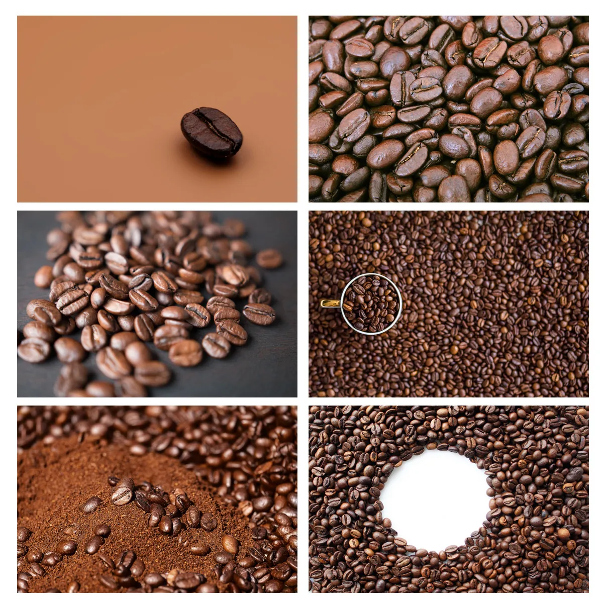 Виниловый фон для фотосъемки с изображением кофейных зерен | Дом и сад