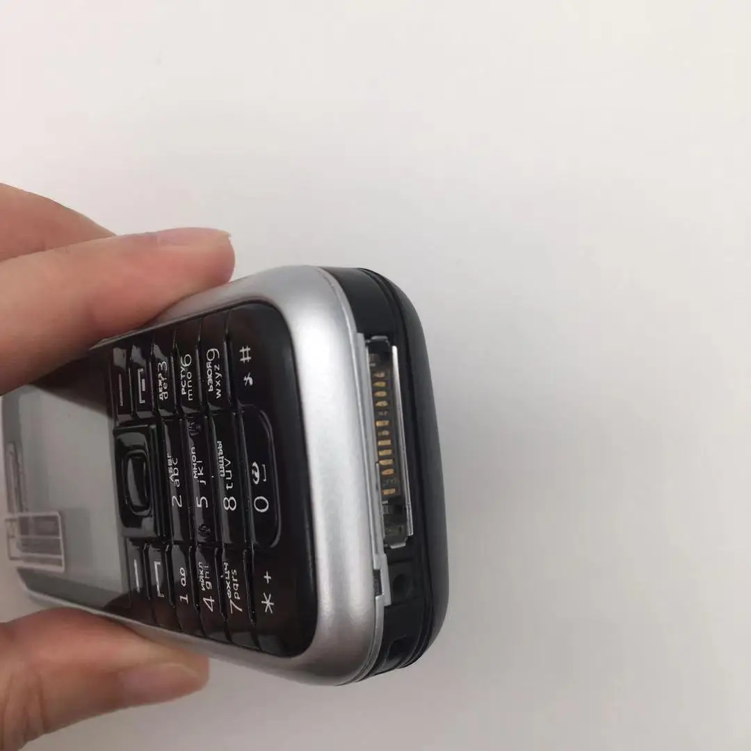 nokia 6233 refurbishe original nokia 6233 phone with 2mp camera 3g loud speaker support russian menu russian keyboard free global shipping