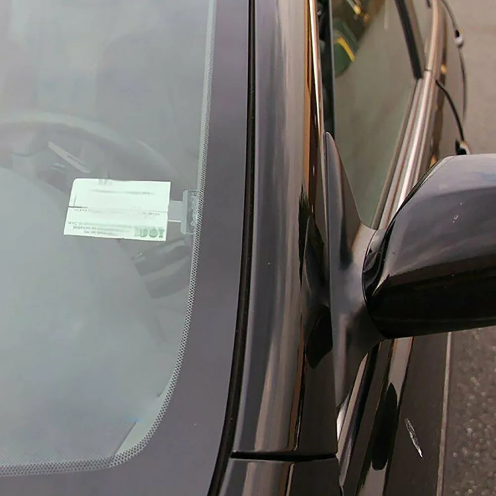 

Transparent Ticket Clips 100% Brand New 10pc Accessory Good Quality Parking Ticket Permit Card