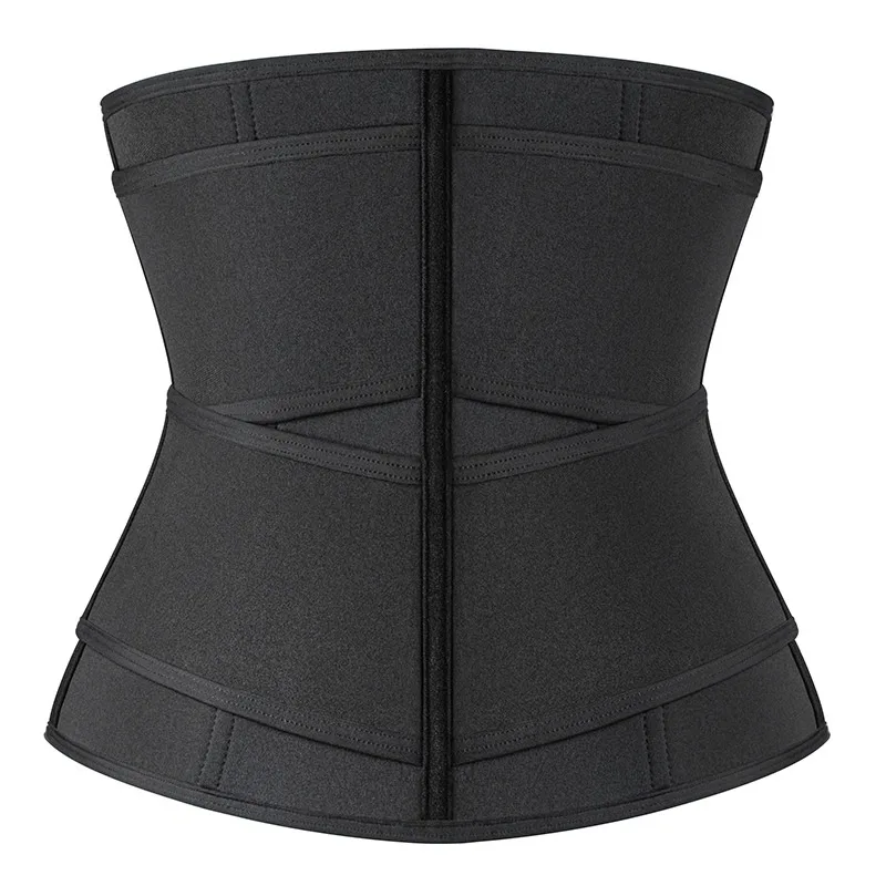 

Women Weight Loss Shaper Steel Boned Waist Corset Trainer Sauna Sweat Sport Girdle Cintas Modeladora Workout Trimmer Belt