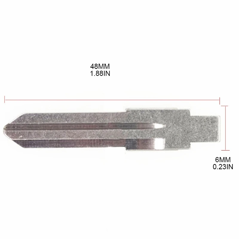 

1Pc L5 Car Key Blade Uncut Replacement Car Key Blade for Lada L41C
