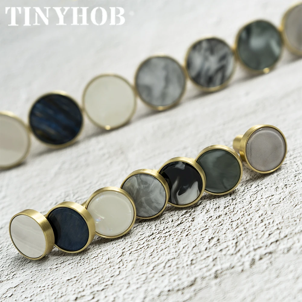 1 шт. минимализм ручки для шкафа простые европейские латунные груди ящика