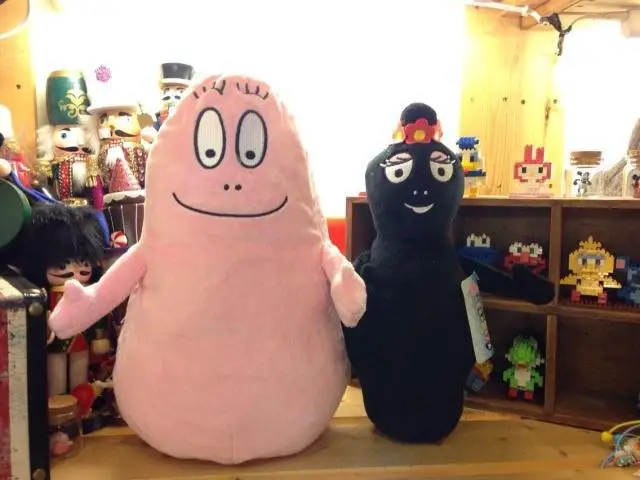 Оригинальные Редкие большой Barbapapa Barbamama мягкие набивные из аниме плюшевая