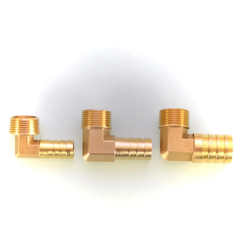 

Brass Hose Barb Fitting Elbow 6mm 8mm 10mm 12mm 16mm To 1/4 1/8 1/2 3/8" BSP Male Thread Barbed Coupling Connector Joint Adapter