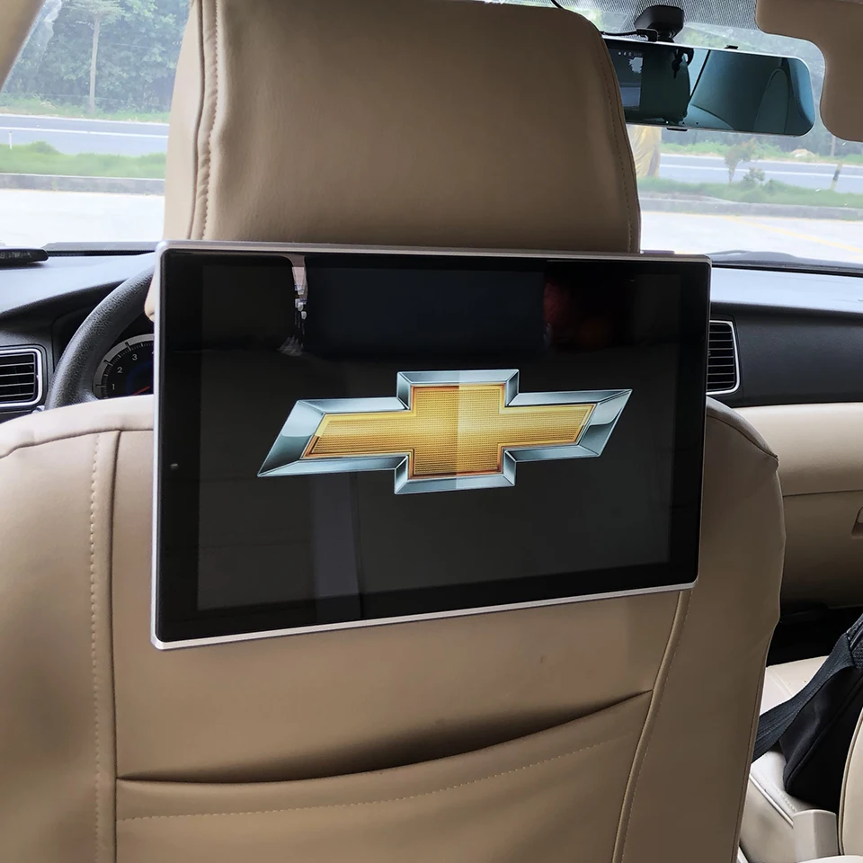 Автомобильный DVD видеоплеер на заднее сиденье 11 8 дюйма поддержка Wi Fi Bluetooth FM AV USB