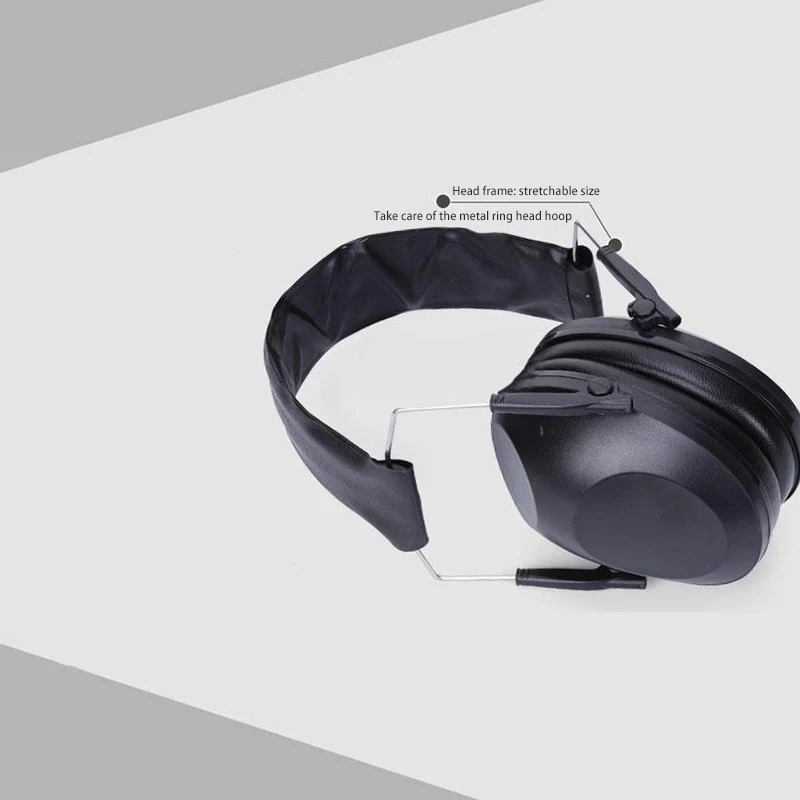 

Ear Protector Ear Muff Hearing Protection Soundproof For Shooting Earmuffs Noise Reduction Workplace Safety Earphone Anti-Noise