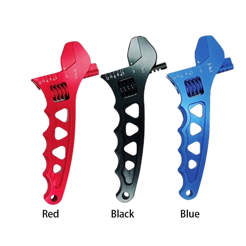 

AN3-AN12 Automatic Spanner Repair Car Accessories Universal Aluminum Alloy Durable Hose Fitting Ergonomic Adjustable Wrench