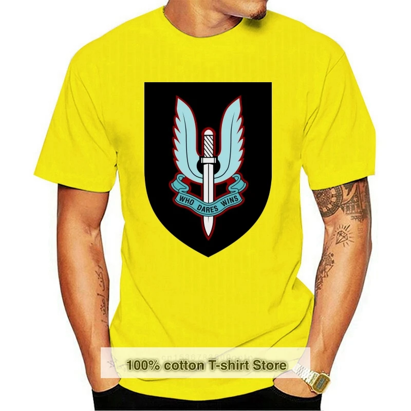 

New Fashion Men Men'S T Shirt Cotton Men Short Sleeve British Sas Shirt Military Army T Shirt Creator