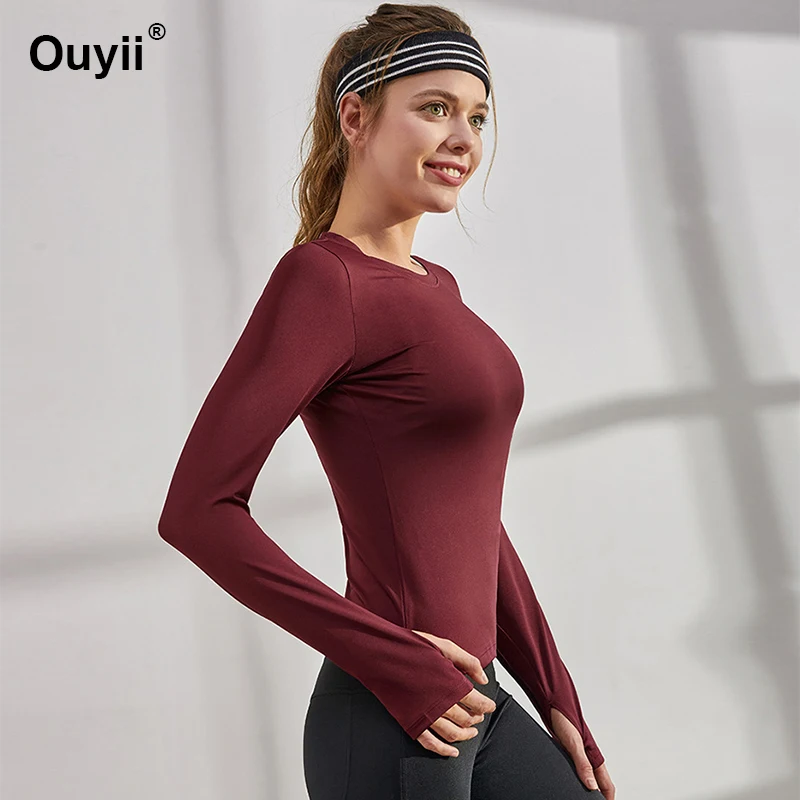 Женская Спортивная футболка для фитнеса спортивный бег Бодибилдинг рубашки