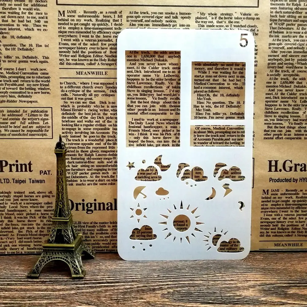 12 шт. № 1-12 шаблон для рисования Детские граффити Рисование DIY альбом скрапбукинга