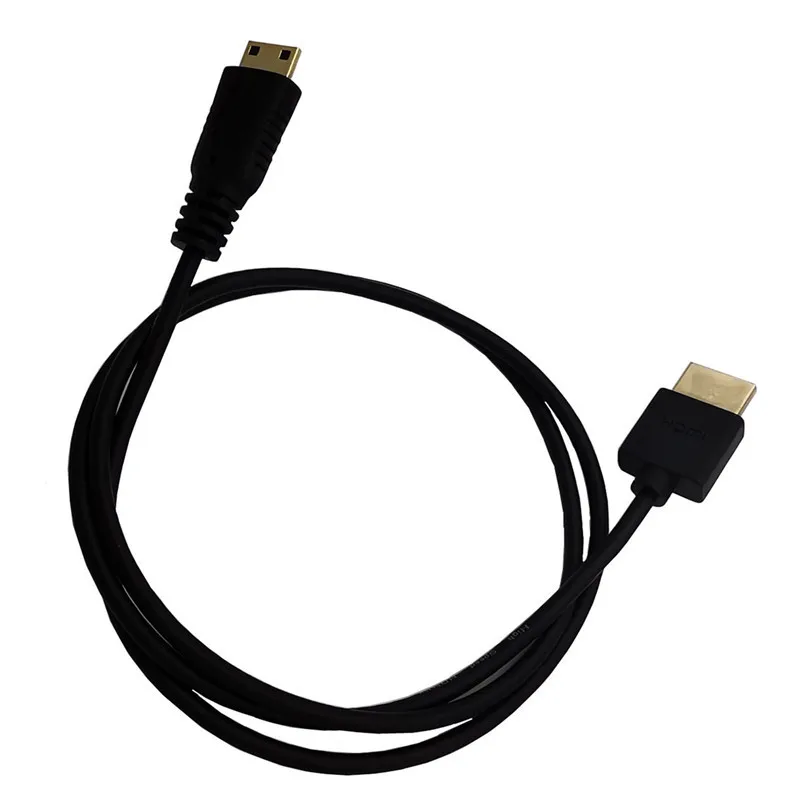 

Micro HDMI-совместимый внешний диаметр 3,0 мм Сверхмягкие тонкие кабели и мини HDMI-совместимый внешний кабель 2k * 4k hd @ 60 Гц светильник портативный