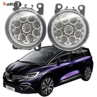 2 шт., светодиодсветодиодный Противотуманные фары для Renault Grand Scenic  Scenic IV MK4 2016 2017 2018 2019