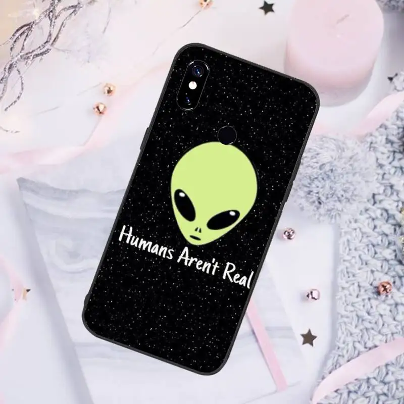 

Aesthetics Cartoon alien space Phone Case For Xiaomi Redmi 7 8 9t a3Pro 9se k20 mi8 max3 lite 9 note 9s 10 pro