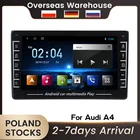 Автомагнитола на Android, мультимедийный видеоплеер для Audi A4 B6 B7 S4 B7 B6 RS4 B7 SEAT Exeo 2002-2008-2006-2012, навигация GPS, 2din