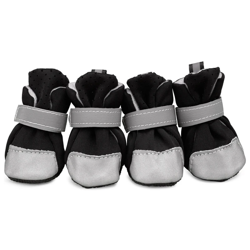 

4pcs Pet Dogs Puppy Shoes Waterproof Anti-slip Breathable Gifts for Spring Summer LBShipping