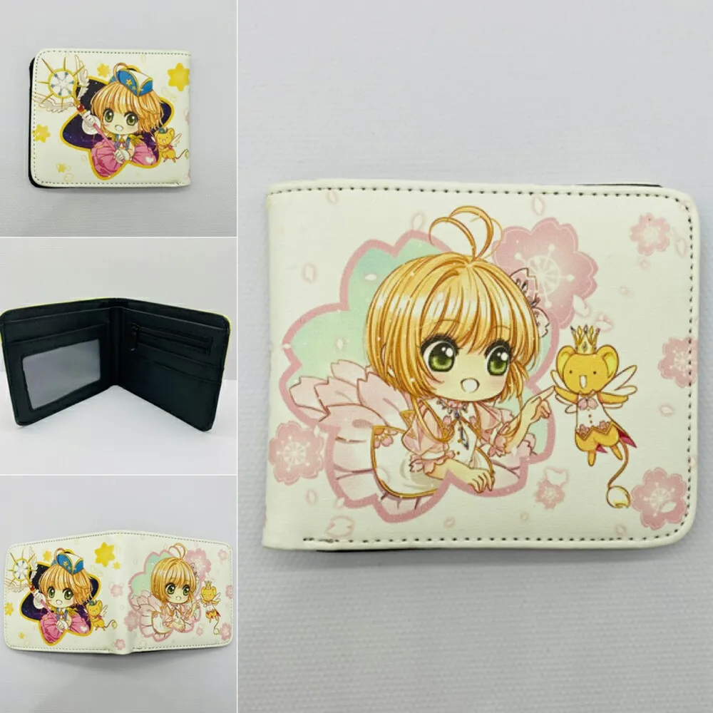 Кошелек Kinomoto Sakura с отделением для карт и карманом монет