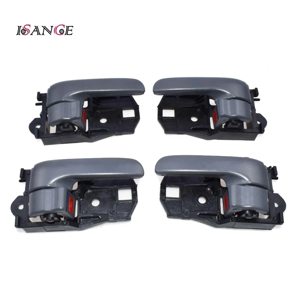 ISANCE 4 шт. серо серая внутренняя дверная ручка передняя задняя правая для Toyota Camry 1997