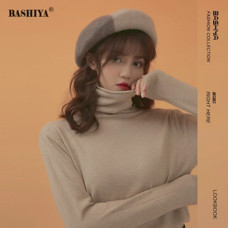 

Knitted Women O-neck Sweater Spring Autumn Pullover Basic All-match Long Sleeve Shirt Casual soft liner Tight Sweaters For 2021