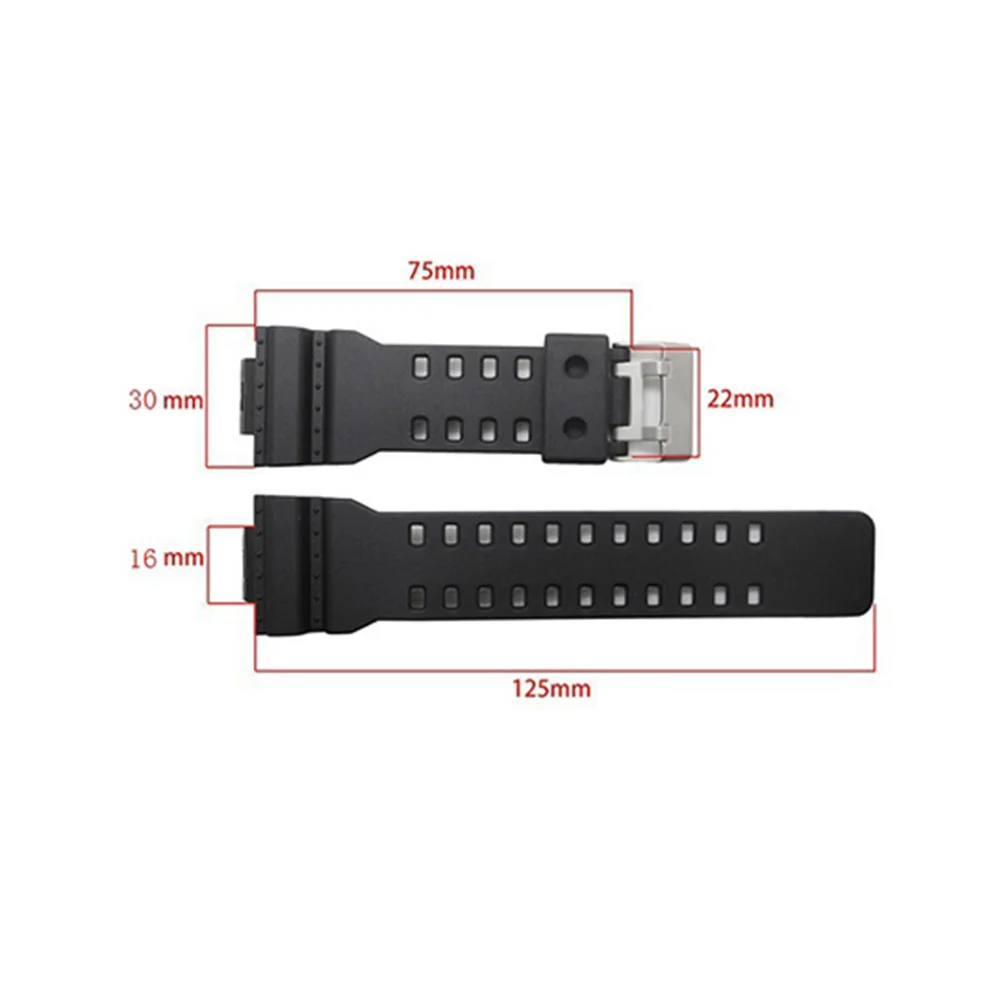 Замена Регулируемые часы на запястье ремешок для Casio GA-110GD120GA-100GA-100C | Электроника