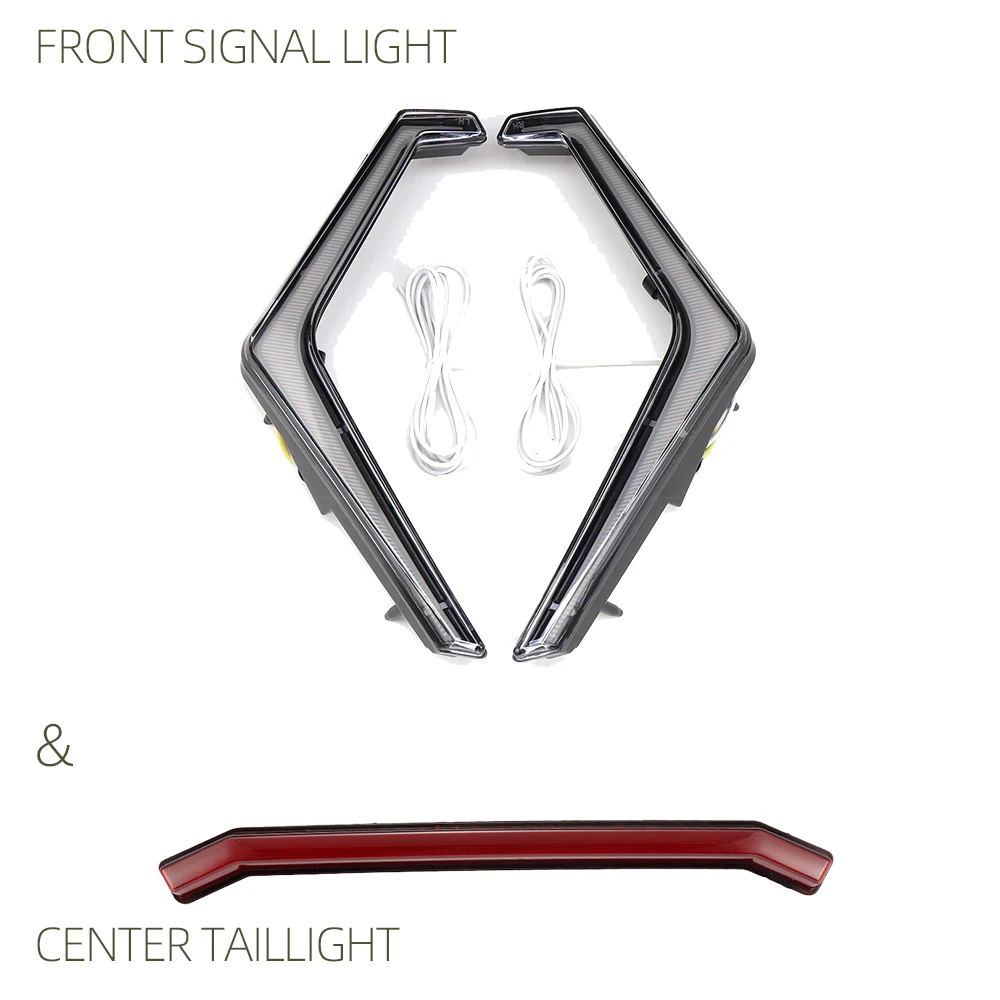 Одна пара 12 В сигнальный светильник поворота для Polaris RZR XP Turbo S 4 Xp 1000 XP4 2018 2019