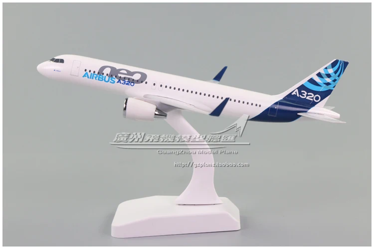 

Пластиковый прототип самолета 19 см, аэроплан Нео Аэробус 320 A320 авиакомпании, модель самолета, белая модель самолета, подарки для детей, игруш...