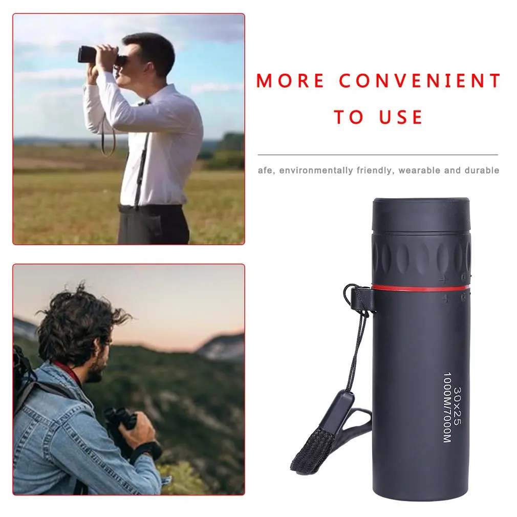 1 шт. мини монокулярный телескоп портативный наружный Карманный для кемпинга