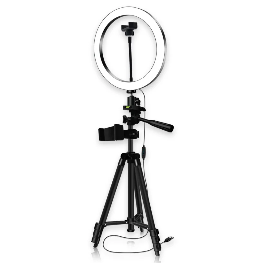 Светодиодный кольцевой светильник 16 20 см комплект для фотосъемки фотостудии