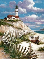 diamond embroidery lighthouse 5d full diamond painting cross stitch landscape rhinestone pictures home decor