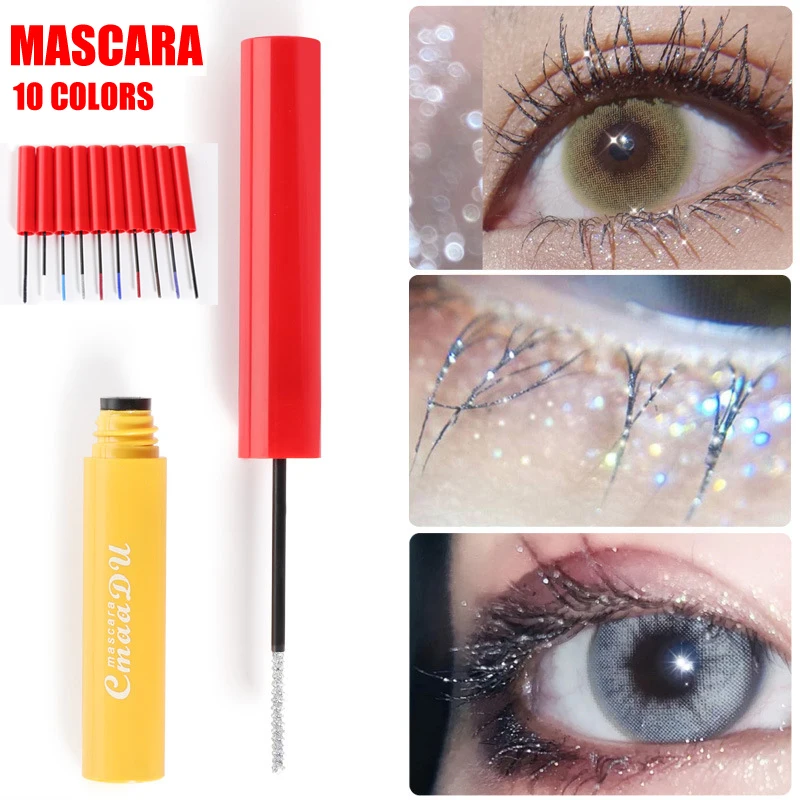 

Colorful Mascara Thickening Curling No Smudging Voluminous Eyelash Mascara EY669
