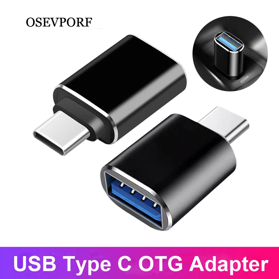 Usb type C OTG адаптер USB штекер для mi cro Женский Кабельные конвертеры Macbook samsung S10 Xiaomi 9 8