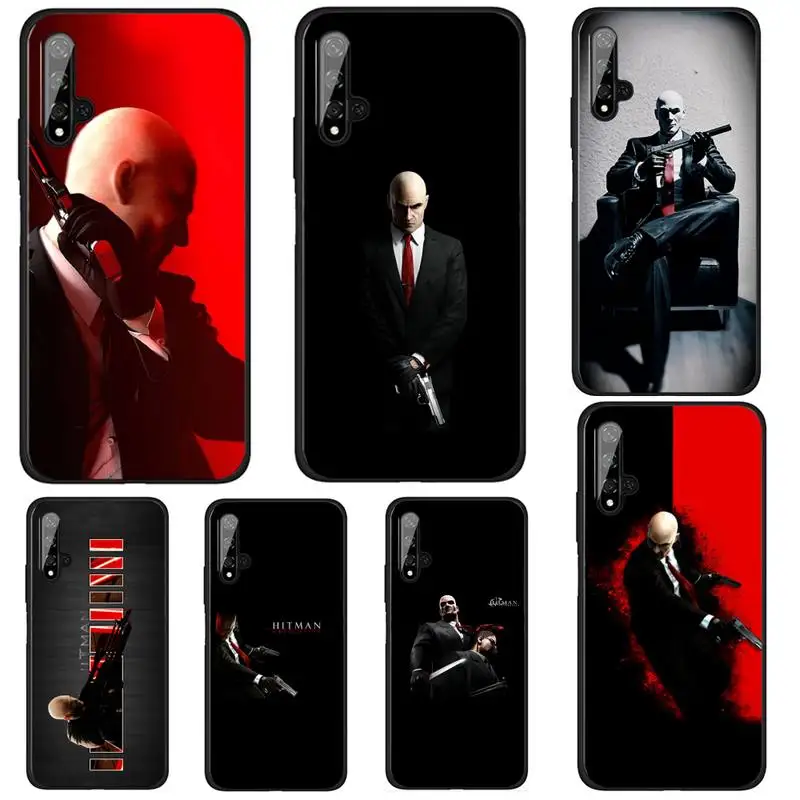 

Hitman Accessories Phone Case For Huawei Honor Y 7 2019 6p 8s 20 30 Pro 9 S Psmart V30 Pro Honor8 9 10 Lite Simple
