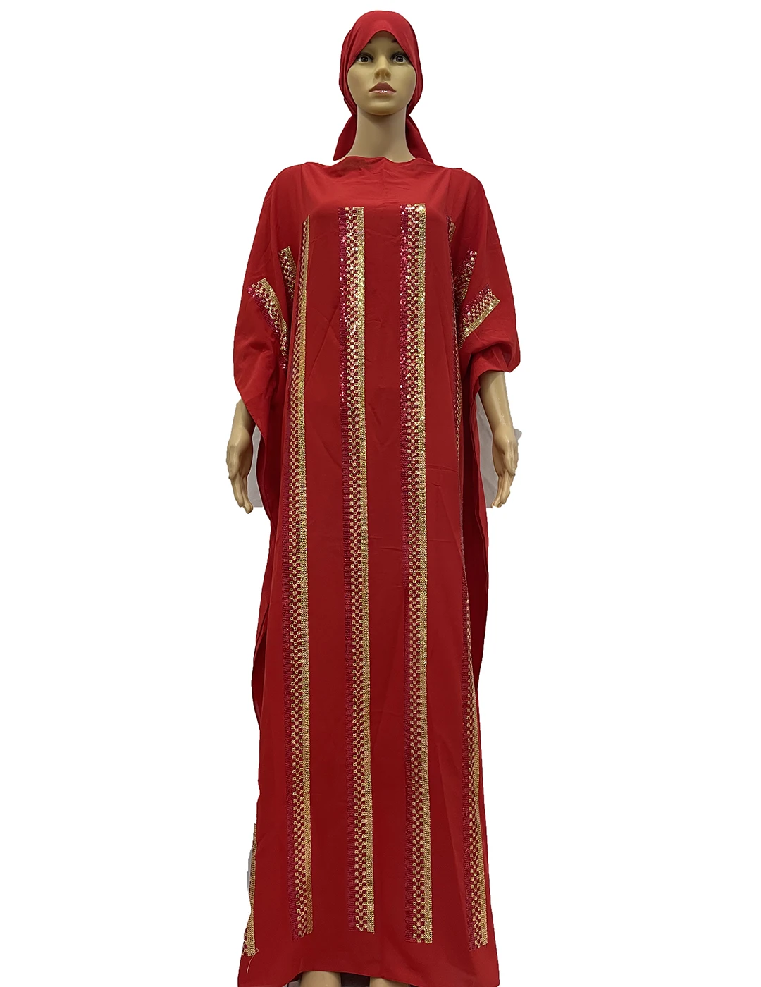 

African Dresses For Women Oversize Traditional Muslim Clothing Women For Ramdan Dashiki Robe africaine femme Kaftan