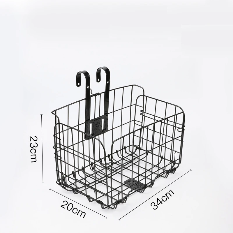 

Mountain bike folding hanging basket bicycle basket car basket front and rear hanging type bold side trailer basket