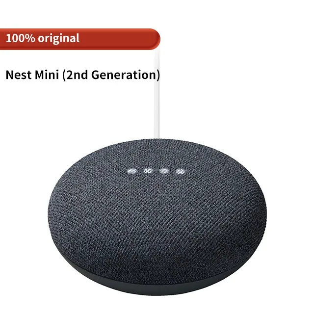 Оригинальный Новый умный мини-динамик Google Nest (2-е поколение Home Mini) Герметичный