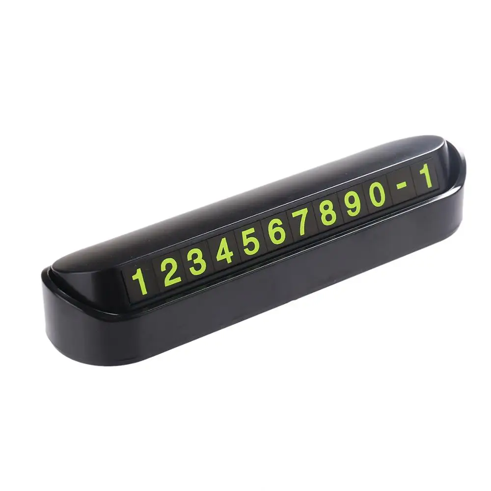 Car Temporary Parking Card Phone Number Plate Telephone Park Stop Automobile Accessories Car-styling | Автомобили и мотоциклы