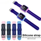 Разноцветные Детские умные часы, аксессуары, браслет, ремешок, сменный силиконовый ремешок для наручных часов Z5 S16 S15 Q12 Q12B