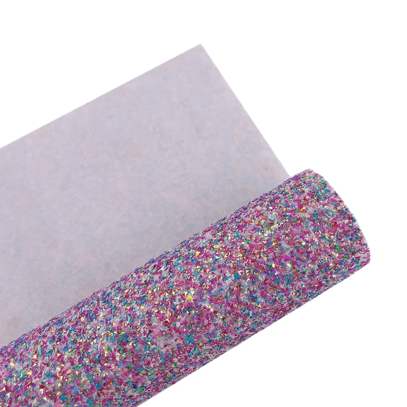 Банты из блестящей кожи цвета радуги 22x30 см A4 для изготовления бантов волос | Дом и