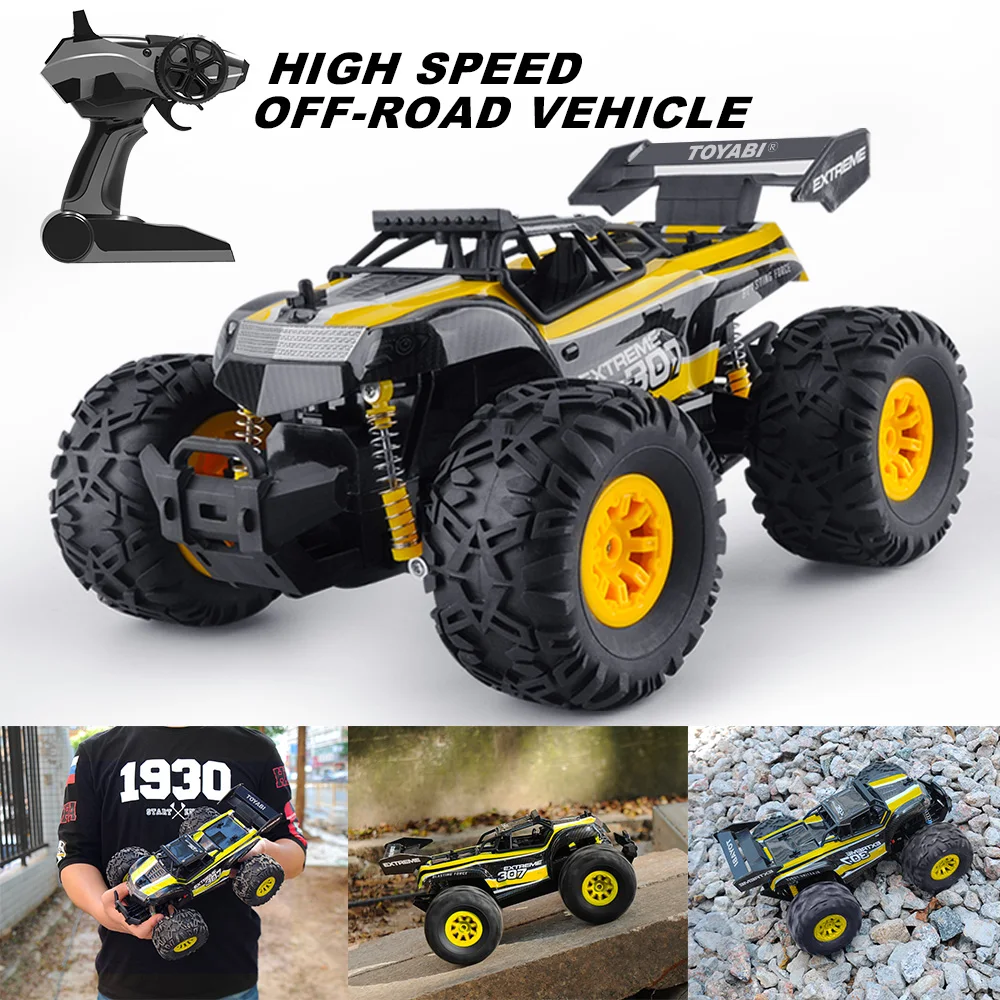 GizmoVine Радиоуправляемая машина 2 4G 1/18 Monster Truck машинка с дистанционным управлением