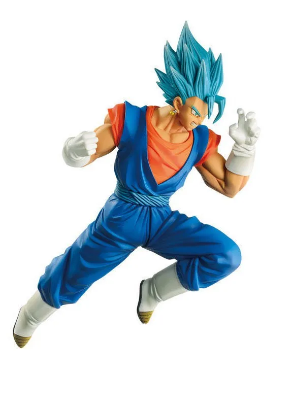 22 см Dragon Ball Z Vegetto SSJ голубые волосы Супер Saiyan фигурка игрушки ПВХ Коллекционная