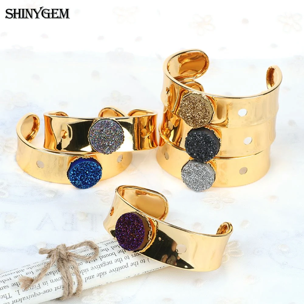 Женский браслет с натуральными камнями винтажный свадебный драгоценными и 24