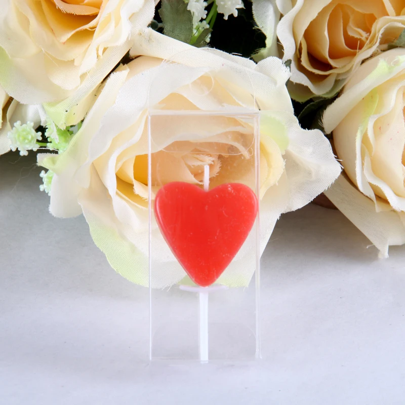 Большая красная любовная свеча специальное предложение на день рождения