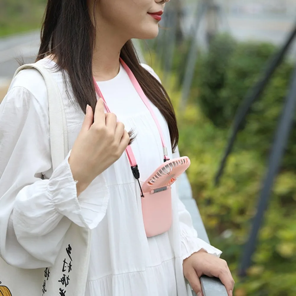 

Ihoven Draagbare Mini Ventilator Usb Oplaadbare Met Power Bank Handheld Fan Desk Verstelbare Fan Luchtkoeler Home Office Outdoor