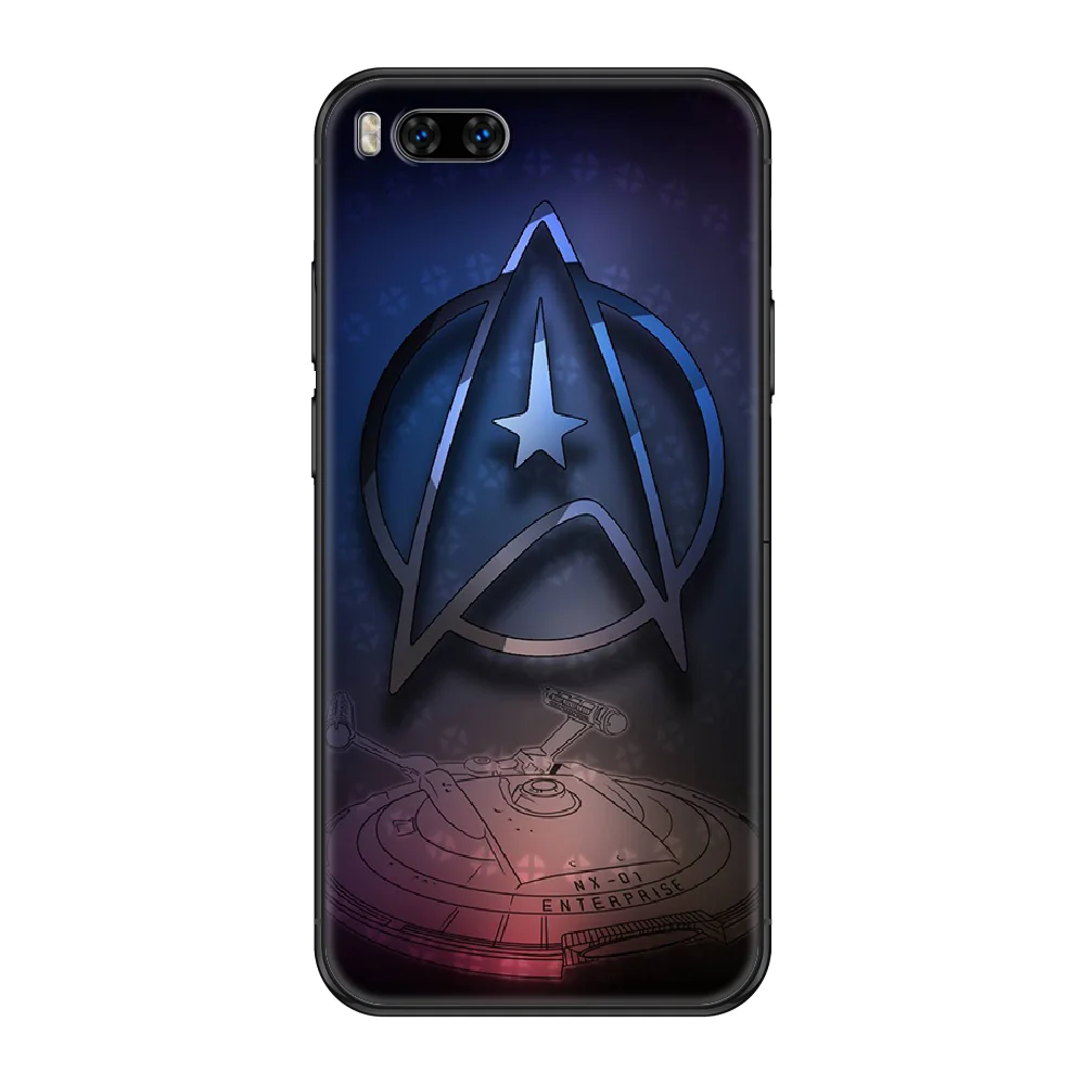 

star tv trek Phone case For Xiaomi Mi 6 8 9 A1 2 3 Max3 Mix2 Mix2S X T Lite Pro black painting coque art shell trend bumper