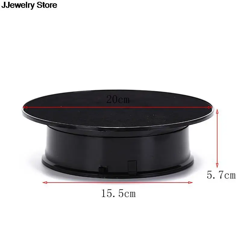 Hot Turntable Battery For Photography Video Shooting Props 360 Degree Rotating Jewelry Display Stand | Украшения и аксессуары